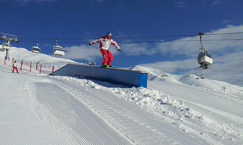 Serodine snow park al Passo del Tonale, novità 2013
credit: Facebook Adamello Ski