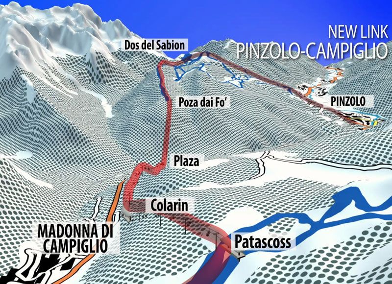 Nuova SKiArea Folgarida Pinzolo Madonna di Campiglio