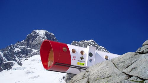 Il primo rifugio high-tech delle Alpi sulle pendici del Monte Bianco: il Gervasutti