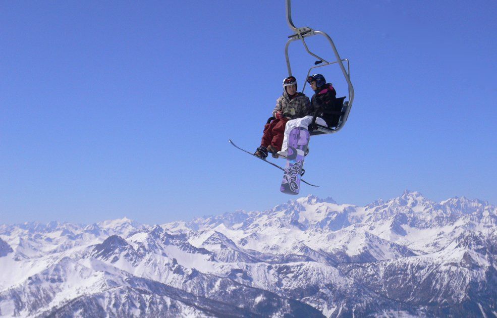 Bardonecchia dalla seggiovia