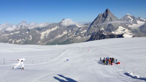 Peter Fill a Cervinia