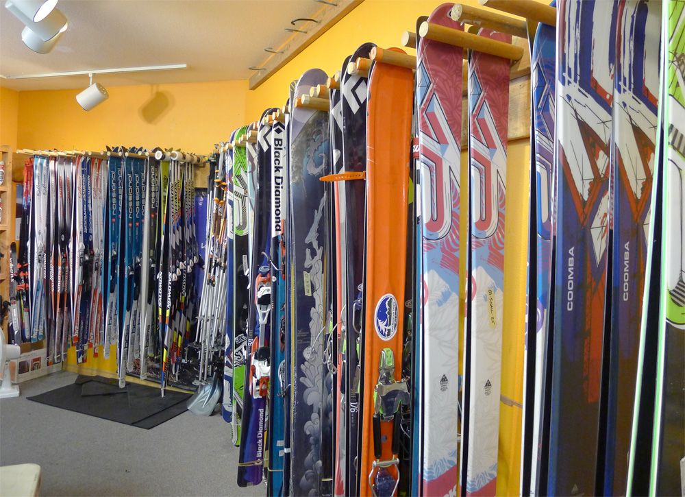 noleggio sci freeride