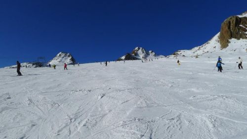 piste del ghiacciaio di Soelden 