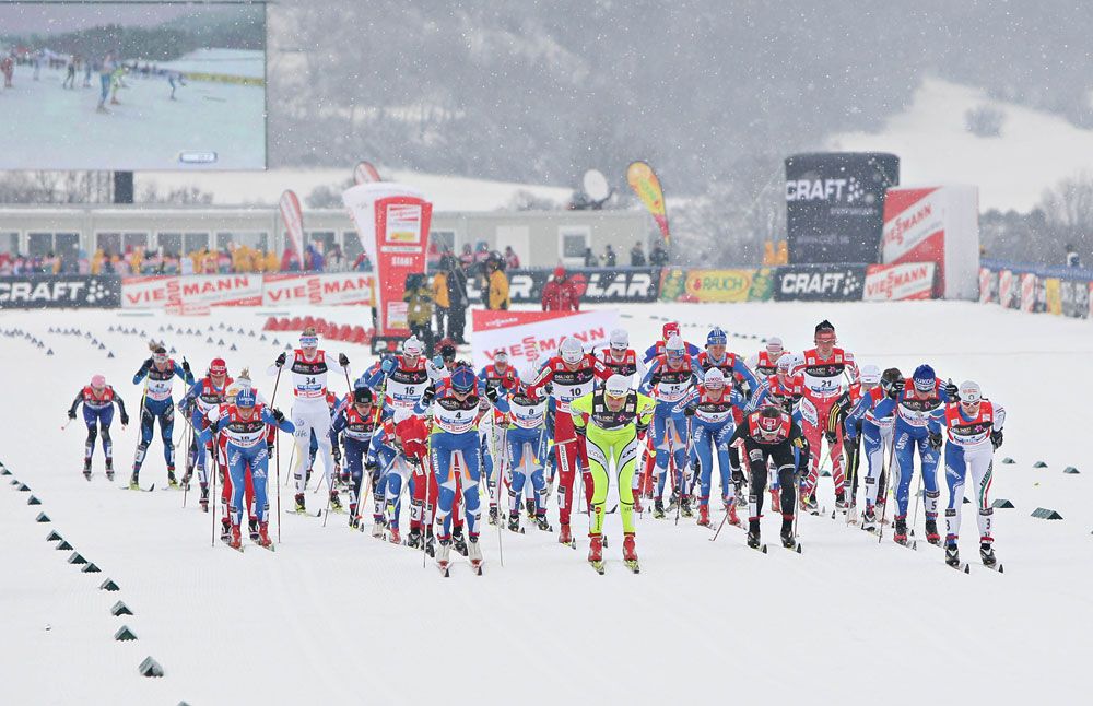 Partenza Tour de ski
