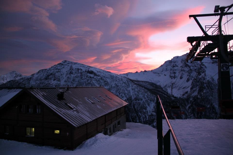 al tramonto