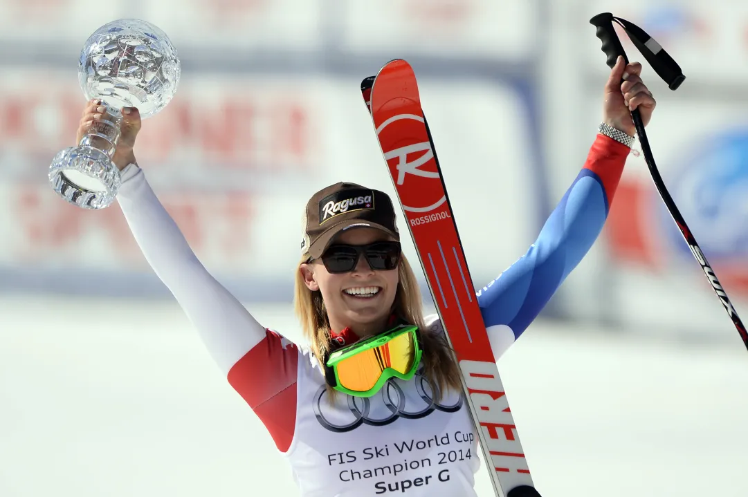 Lara Gut: 'Ho pensato solo a sciare bene'. Fenninger: 'Incredibile!'