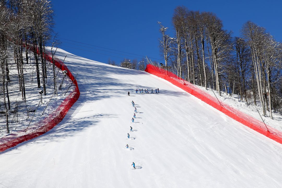 Sochi: a Rosa Khutor piste perfette! Neve compatta, temperature basse