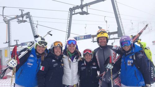 Hintertux, Michela Azzola: 'Sono quasi pronta!'. Le azzurre incontrano i Kostelic...