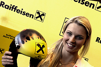 Anche Anna Fenninger si lega a 'Raiffeisen', già partner di Hirscher