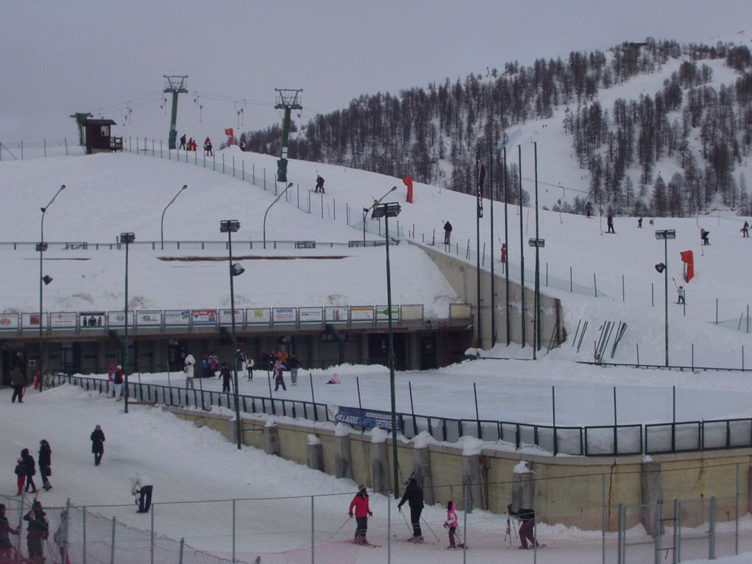 Sestriere pista da ghiaccio