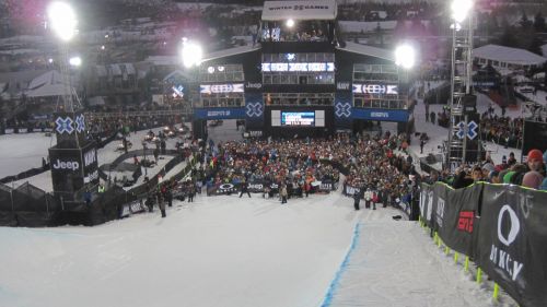 arrivo winter xgames aspen