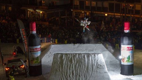 freestyle night show cervinia