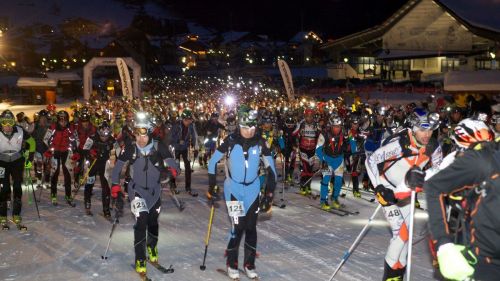 1000 alla partenza sellaronda skimarathon 2012