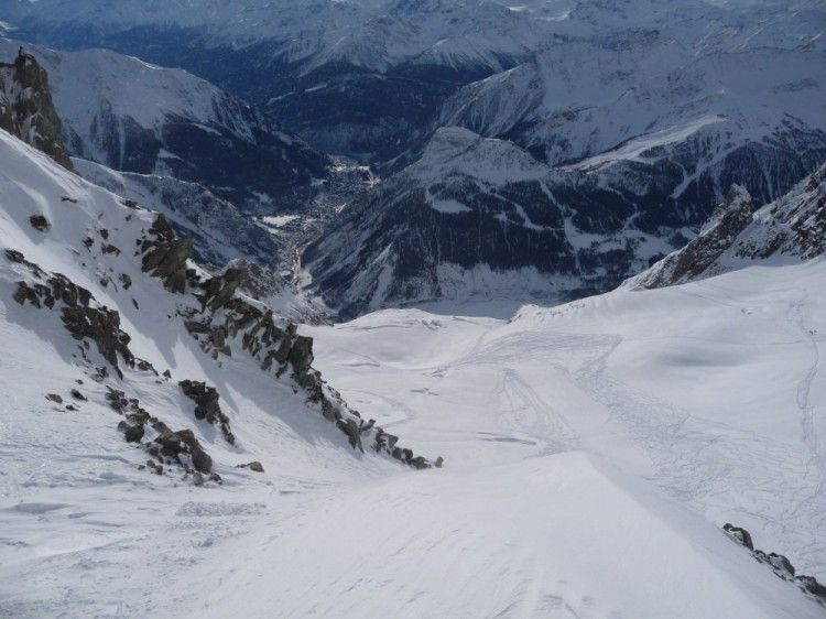 freeride monte bianco