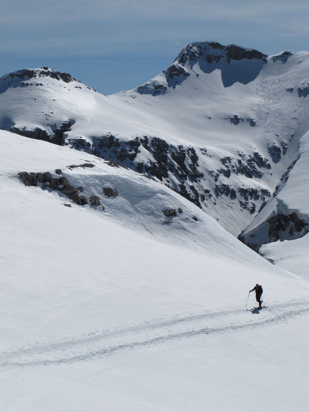 Gino  salita al Pisciadù per Val Setus>ValCulea
foto di MarcoCorti 