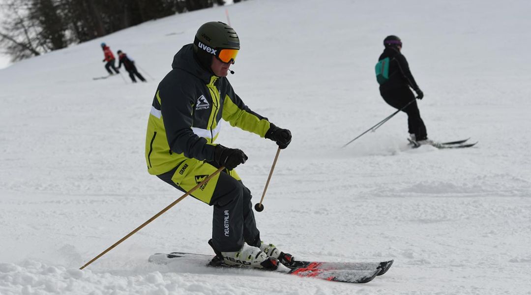 Andrea Bosetti al test di Rossignol React R8 HP (2022)