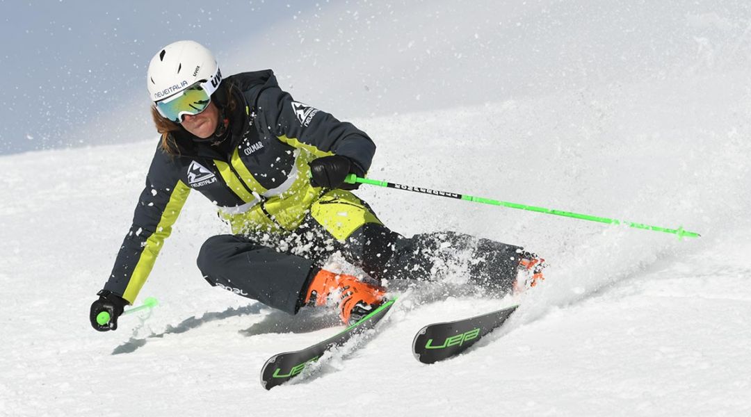 Valeria Poncet al test di Elan Amphibio 18 Ti2 (2021)