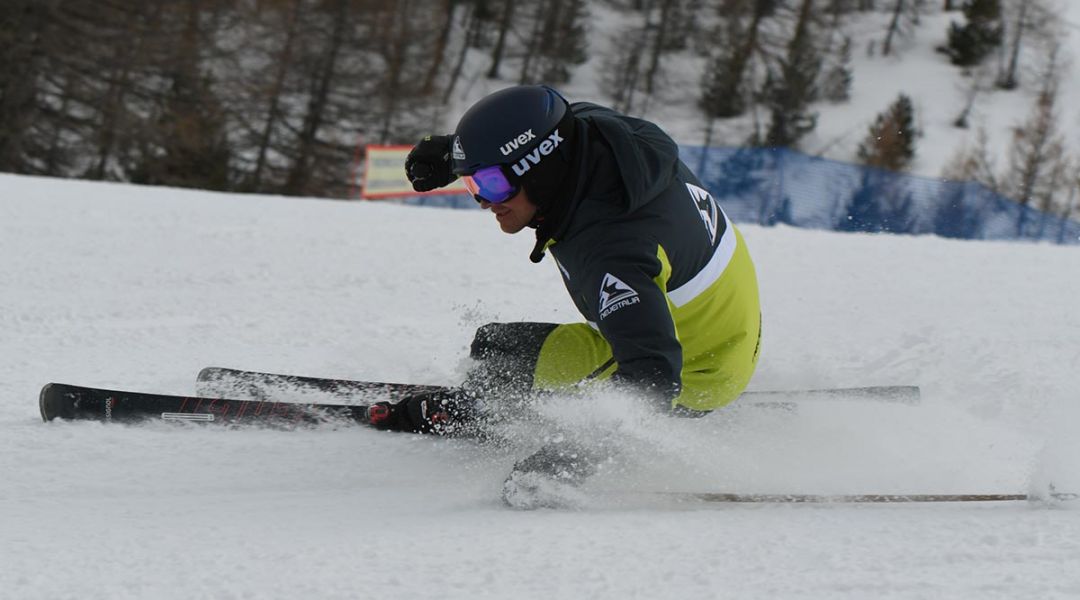 Stefano Belingheri al test di Rossignol React 10 Ti (2022)