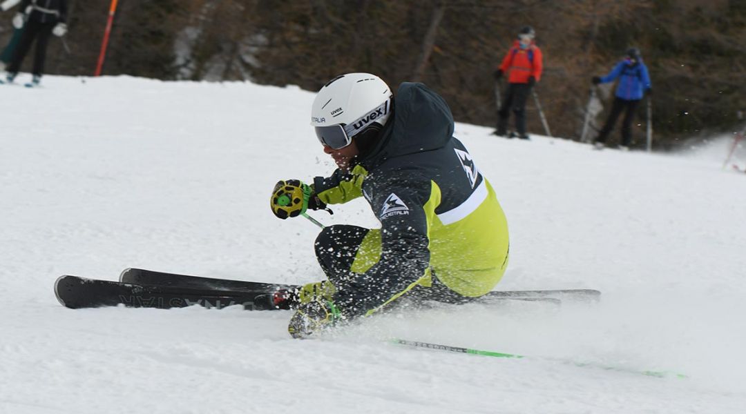 Alex Favaro al test di Dynastar Speed Zone 12 Ti (2021)