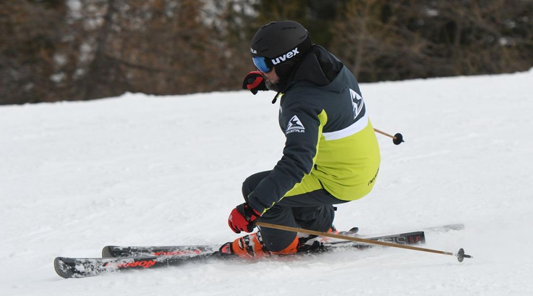 Marco Gandino al test di Nordica Dobermann Spitfire 70 PRO  (2021)