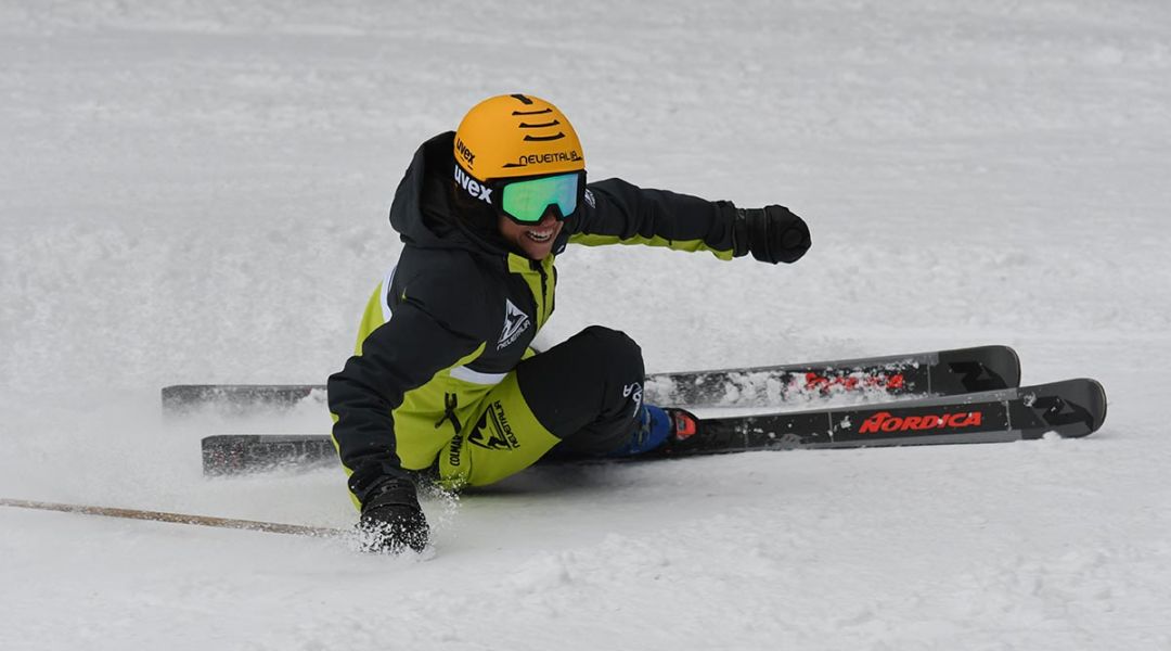 Laura Jardi al test di Nordica Dobermann Spitfire 70 PRO  (2021)