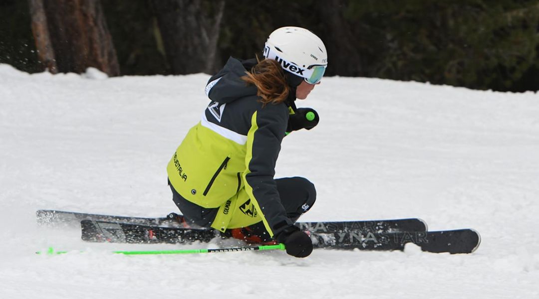 Valeria Poncet al test di Dynastar Speed Zone 12 Ti (2021)