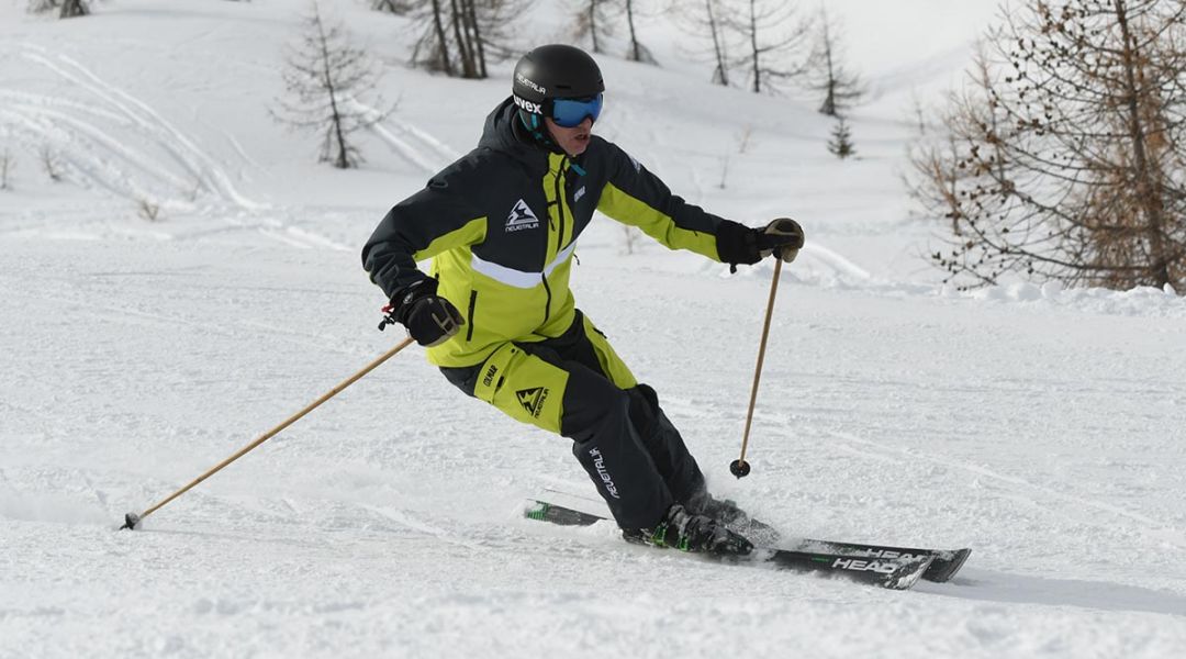 Giorgio Licastro al test di Head Supershape e-Magnum (2022)