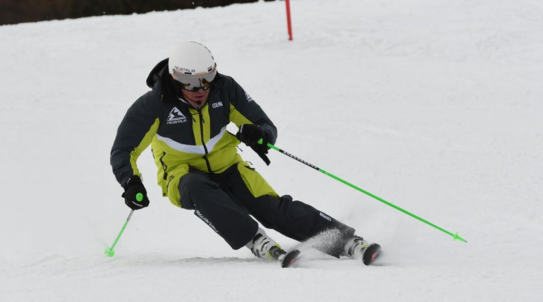 Valerio Malfatto al test di Dynastar Speed Zone 10 Ti Konect (2021)