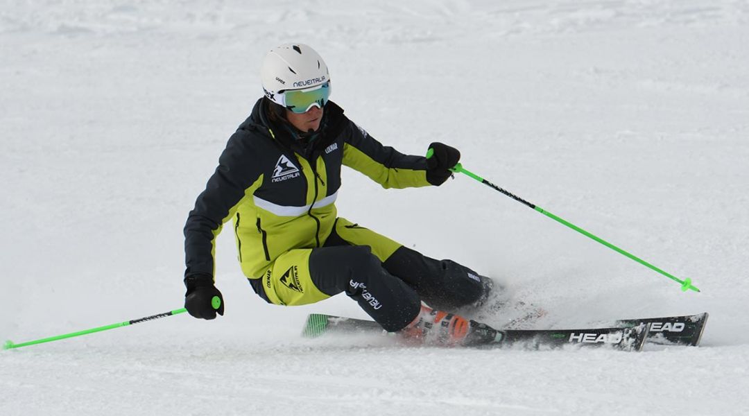 Valeria Poncet al test di Head Supershape e-Magnum (2021)