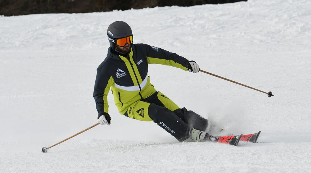 Federico Casnati al test di Rossignol React 8  (2021)