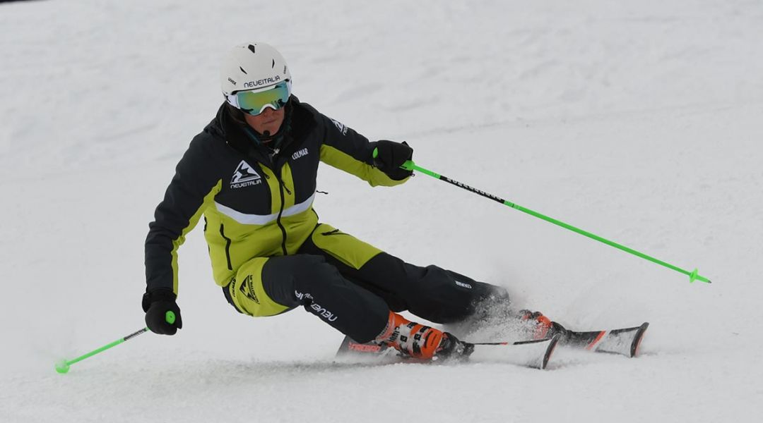 Valeria Poncet al test di Blizzard Firebird Competition 76 (2021)