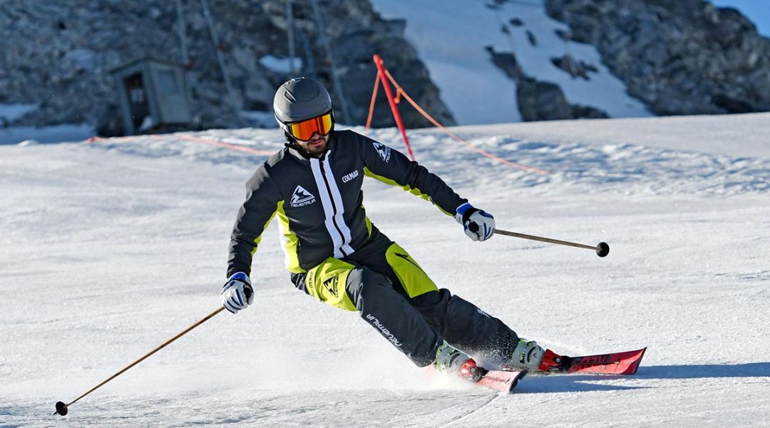 Federico Casnati al test di Atomic Redster G9 R (2021)