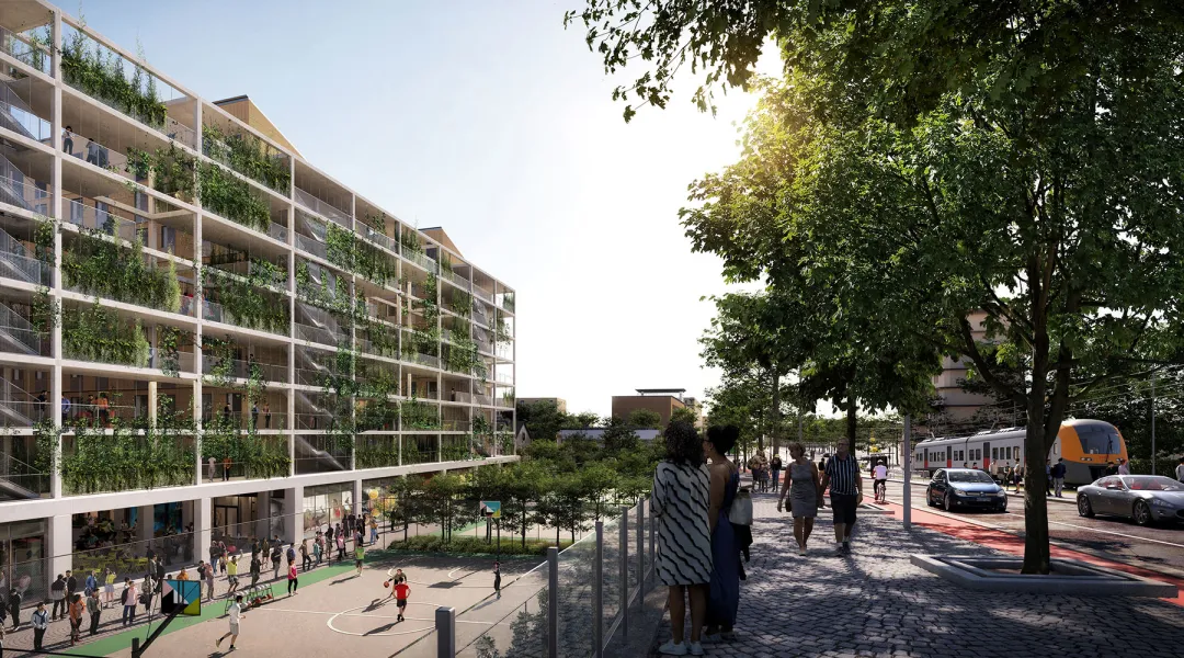 Parco Romana   visuale da Ripamonti