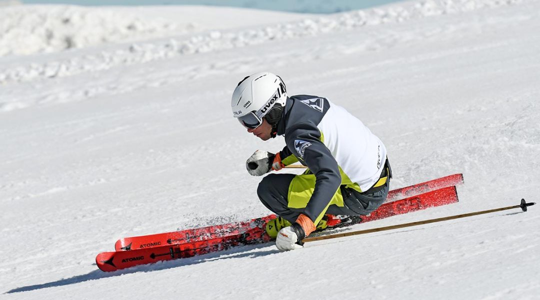 Alex Favaro al test di Atomic Redster G9 R (2021)