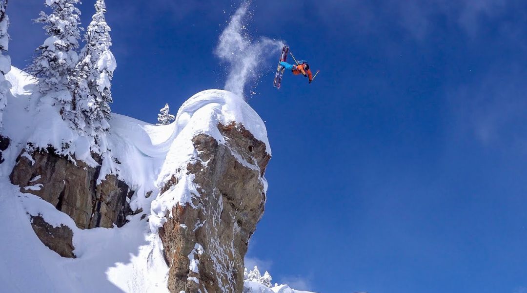 Jackson Hole Massive Air, Backcountry Skiing, Straight lines & Couloirs