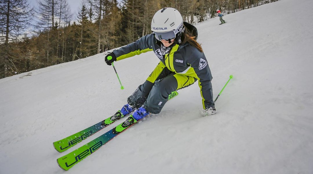 Isabel Anghilante al test di Elan GSX Fusion X (2021)