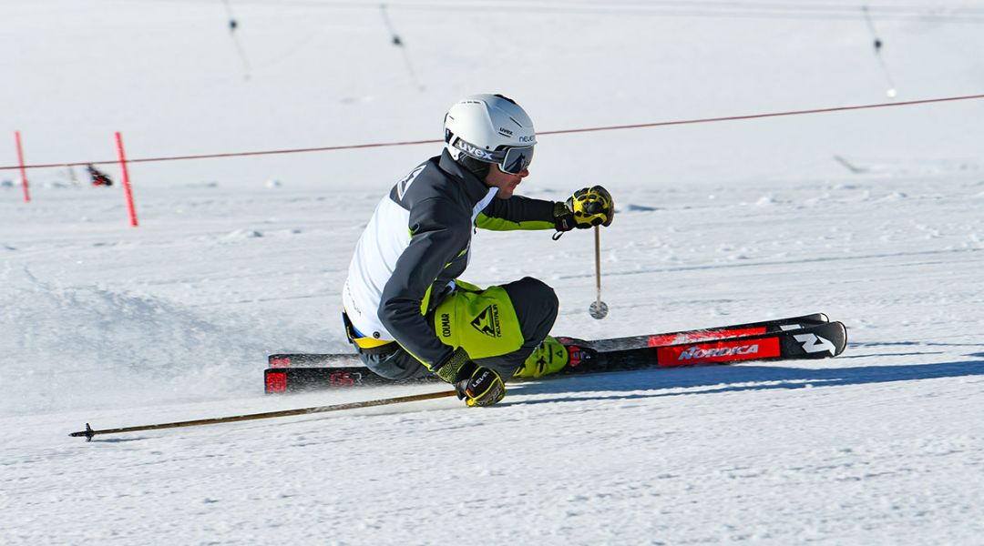 Alex Favaro al test di Nordica Dobermann GSR RB FDT (2021)