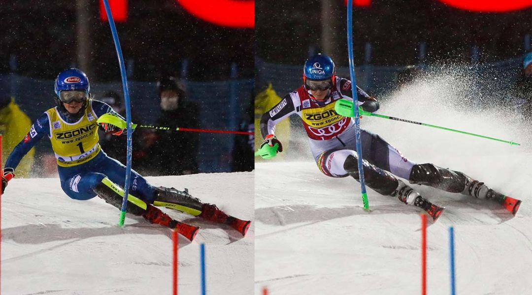 Shiffrin vs Vlhova, ecco le due discese vincenti a Levi