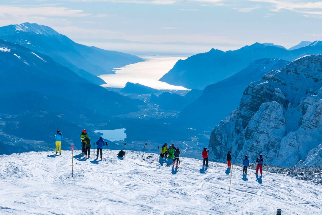 Cima paganella lago di garda