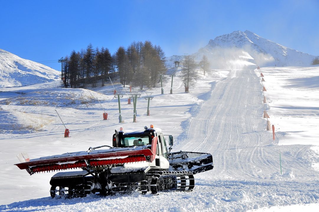 Battipista   Cannoni al lavoro