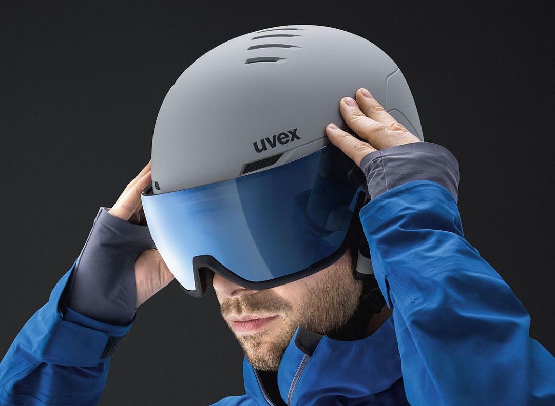 Uvex visor