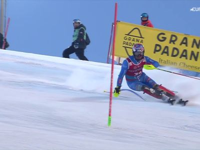 Video La seconda manche a Levi di Tobias Kastlunger. 12° porta lItalia a punti in slalom.