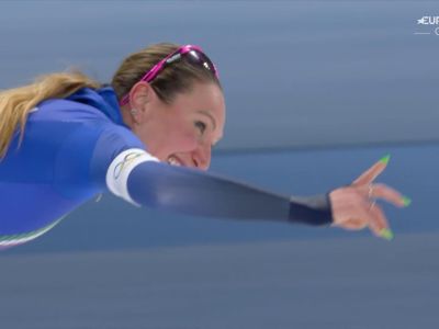 Video Francesca Lollobrigida! Gli ultimi giri verso loro-bis nei 5000 metri