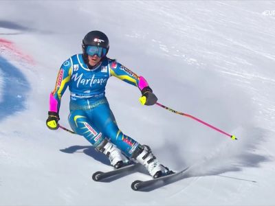Video Sara Hector domina la prima manche del gigante di Kronplatz