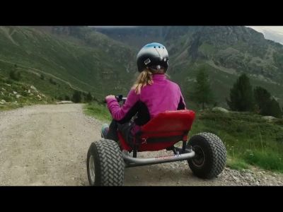 Video Discesa con i Mountaincarts della Val Senales