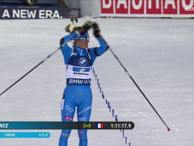 Video Italia a podio nella prima gara di Biathlon a Östersund: riguarda larrivo di Auchentaller!