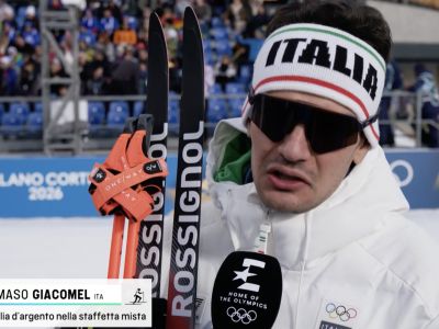 Video Tommaso Giacomel dopo la medaglia dargento nella staffetta mista: Mi sono trovato molto bene, contento della mia condizione