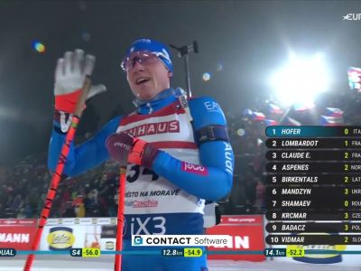 Video Per Lukas Hofer un 3° posto da record: è lAzzurro più anziano sul podio in Coppa del Mondo, trova lo 0 al poligono