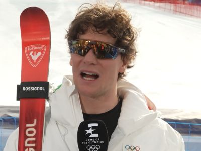 Video Giovanni Franzoni dopo largento in Discesa: Un sogno essere sul podio con Paris