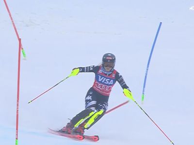 Video Shiffrin al comando dello slalom gigante di Špindleruv, il video della sua prima manche, dominio assoluto
